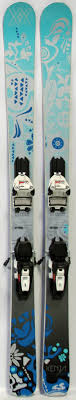 2014 Volkl Kenja Womens Skis With Marker Squire Demo Bindings Used Demo Skis 149cm