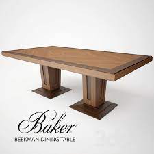 3d Models Table Baker Beekman Dining Table Dining Table Dining Table Design Furniture Dining Table