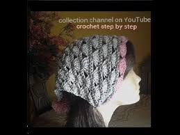 كروشيه بندانه للشعر سهله وانيقه رابطه شعر Crochet Headband كولكشن Collection Youtube Crochet Hats Crochet Hats