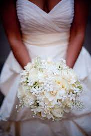 Although they are from different floral families, gardenias always remind us of magnolias! Bouquet Of The Week A Bridal Bouquet With White Stephanotis Creamy Gardenia Ivory Roses And Fragrant Lily Of The Valley Event Design Philadelphia Evantine