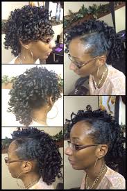 Natural Hair Was Molded Using A Black Jail On The Side Natural Hair Was Then Curled Down The Middle Using Flex Rod Natural Hair Styles Hair Beauty Hair Styles