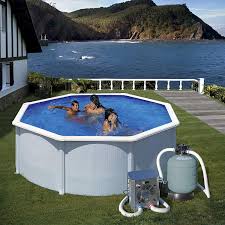 Gre Hpm20 Mini Pompe A Chaleur Pour Piscine Hors Sol Jusqu A 20 M3 Amazon Fr Jardin