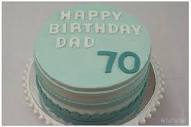 Perfect Party Cake for Dad's 70th Birthday | On to the plate