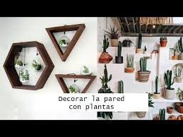 El mundo florece de nuevo y apetece más que nunca llenar la casa de plantas y flores.en este post encontrarás fantásticas ideas para decorar con plantas colgantes, además de aprender qué plantas son las más indicadas para esta decoración, que ayuda a refrescar el ambiente. 30 Ideas De Como Decorar La Pared Con Plantas Ideas Para Tu Hogar 2019 Youtube