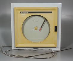 Honeywell Pn Ar15adn2135 Single Pen Chart Recorder W Thermocouple Despatch Oven