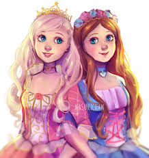 In one scene, princess anneliese is kidnapped and locked up. Pa U L È§ Anneliese And Erika From The Princess And The
