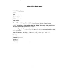 Sample letter of business closure to employees. B U S I N E S S L E T T E R C L O S U R E Zonealarm Results