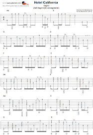 Hotel California Fingerstyle Guitar Tab 1 Fingerstyle Guitar Guitar Tabs Songs Guitar Tabs