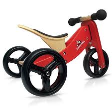 Kinderfeets Tinytot 2 In 1 Balance Bike And Tricycle Walmart Com Wooden Balance Bike Balance Bike Tricycle
