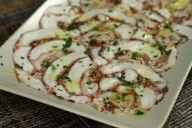 Carpaccio Di Polpo Pasti Italiani Ricette Idee Alimentari