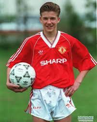 For unicef world children's day, david beckham sat down with kids and talked about the world they want to see. 90s Football On Twitter A Brilliant Picture Of A Young David Beckham At Manchester United