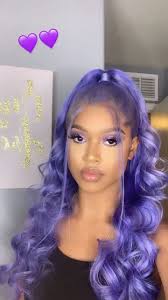 Pin By Aubriana Dixon On Hair Bright Purple Hair Silver Hair Color Blue Hair Highlights