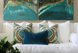 Orange lumbar pillow pillow with orange bohemian pillows | etsy. Turquoise And Teal Lumbar Pillows Design Ideas