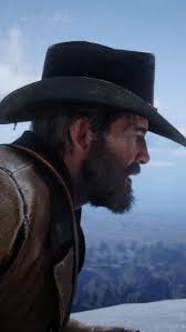 Wallpaper arthur morgan, red dead redemption, game, character, hat,  profile, snow, winter, Art 4K by user4271068. Download wallpaper arthur  morgan, red dead redemption, game, character, hat, profile, snow, winter  for free.