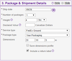 The ground shipping label doesn't want to put the tracking number in the label. Fedex Return Solutions Fedex Canada