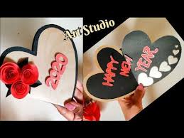 Beautiful Handmade Happy New Year 2020 Card Idea Diy Greeting Cards For New Year Youtube Greeting Cards Diy Cards Handmade New Year Greeting Cards