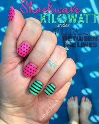 Color street between the lines. Color Street Nails Neon Nights Collection 2021