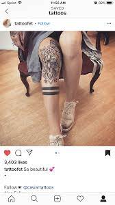 Knee Tattoo Floral Mandala Lines Tatoeage Benen Tatoeage Ideeen Tatoeage Inkt