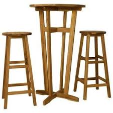 Style Moderne Tidyard Meuble De Bar 3 Pcs 1 Table Haute 2 Tabourets De Bar Bar Ensembles Pour Bar