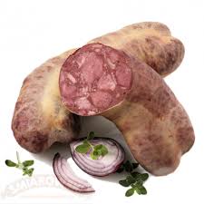 Rotwurst Nach Thuringer Art Schlesische Blutwurst Von Smiarowski Rote Wurst Blutwurst Wurstchen