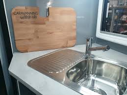 caravan sink chopping board more
