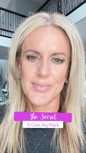 The SECRET to covering your pimples like magic🪄 I am 49 and STILL get them  from time to time. PLEASE LIKE & FOLLOW for more makeup tips!  @themichellenielsen When you do your makeup, apply your ...