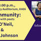 Poetry in Community: Poetry Reading and event image