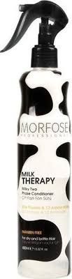 Çok severek kullandığım morfose markasına ait, mis gibi süt kokan saç köpüğünün inceleme yazısıyla karşınızdayım. Bol Com Morfose Professional Reach Two Phase Conditioner Milk Therapy 400ml