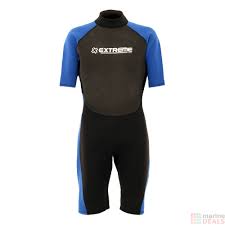 Extreme Limits Reef Mens Springsuit Black Blue