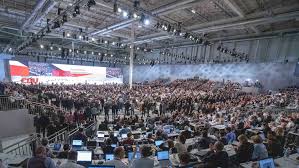 Parteitag der cdu deutschlands am 1. Parteitag Hamburg 2018 Christlich Demokratische Union Deutschlands