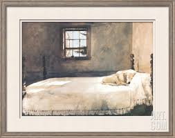 Master Bedroom By Andrew Wyeth Pinturas Contemporaneas Pintura Perro Pinturas