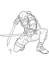 From parents.com parents may receive compensation when you click through and purchase from links contained on this website. Printable Deadpool Coloring Pages Coloringme Com