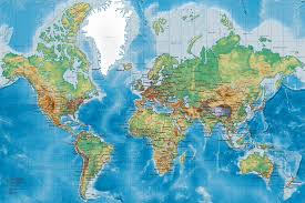 See local traffic and road conditions. World Map With Roads Poster For All Rooms