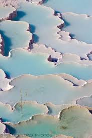 Travertine Terrace Formations Pamukkale Denizli Province Anatolia Turkey Nature Scenery Landscape