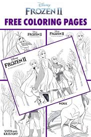 Download more than 100 frozen coloring pages! Free Frozen 2 Coloring Pages And Activities
