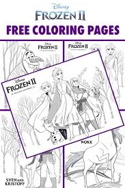 Improves hand to eye coordination, when children are giving pictures to color, they definitely will hold the crayon and from time to time will check what they have done so far, to determine the next color to use. Free Frozen 2 Printable Coloring Pages And Activities