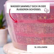 Spinner à salade Westmark Essoreuse à salade 5 litres capacité ø 26 cm  plastique sans...
