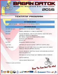 You will learn new skills to help you work and make friends in australia. Tentatif Program Bagan Datok Merdeka Mountain Bike Challenge 2016