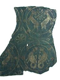 Textile Fragment With Roundels German 12th Century Medieval Clothing Medieval Embroidery Century Clothing