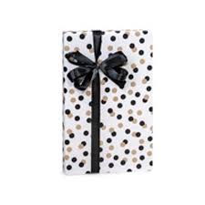 Black And White Striped Wrapping Paper Walmart Gold And Black Polka Dots Golden Holiday Dots Holiday Christmas Gift Wrapping Paper 16ft Walmart Com Christmas Gift Wrapping Paper Holiday Christmas Gifts Christmas Gift Wrapping