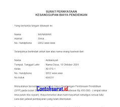 Ukt merupakan uang kuliah tunggal yang harus dibayar tiap semester oleh mahasiswa dan telah di subsidi oleh pemerintah. Surat Pernyataan Kesanggupan Membayar Spp Contoh Surat