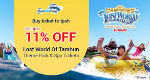 Located by the kinta river, it is nearly 180 km north of kuala lumpur and 123 km southeast of george town in neighbouring penang., ipoh contained a population of 657,892, making it the third largest city in malaysia by population. 11 Off For Lost World Of Tambun Ticket Busonlineticket Com