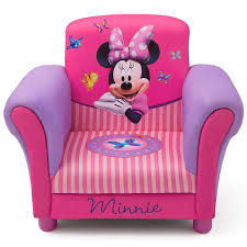 Delta Children Disney Minnie Mouse Kids Upholstered Chair In 2020 Upholstered Kids Chair Minnie Mouse Bedroom Kids Chairs