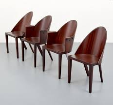 Set Of 4 Rare Philippe Starck Chairs From The Royalton Hotel Nyc Starck Chairs Chair Philippe Starck Chair