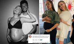 Perrie edwards is the latest member of to announce an impending baby with a bare belly pic on instagram posted on monday (may 10). Mar J Nmhncznm