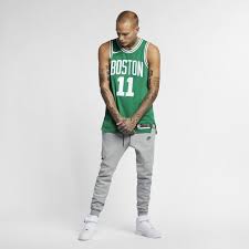 Mitchell & ness boston celtics larry bird 1985 road swingman jersey. Kyrie Irving Icon Edition Authentic Jersey Boston Celtics Men S Nike Nba Connected Jersey Green Basketball Jersey Outfit Nba Outfit Streetwear Men Outfits