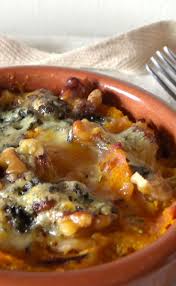 Recette Gratin De Butternut Noix Et Roquefort Papillon En Video Recette Gratin De Butternut Recette Roquefort Butternut