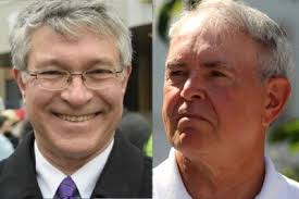 Assemblymember Steck, Jeff Madden debating in 110th