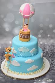 Download happy birthday divya cake, wishes, and cards. First Birthday Hot Air Balloon Cake Cake By Divya Cakesdecor