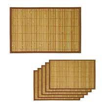 Some of the salient features of our mats are comfort, colorfastness, attractive patterns, dazzling design and durability. 6 Pc Wooden Bamboo Dining Table Mats High Quality Buy Online At Best Prices In Pakistan Daraz Pk